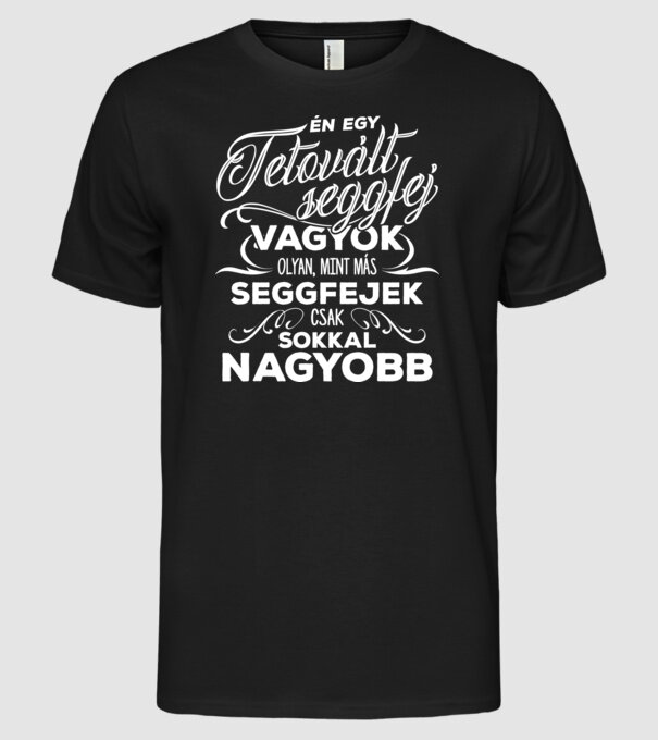  minta fekete pólón