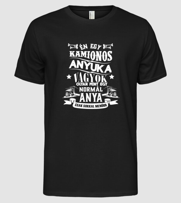  minta fekete pólón