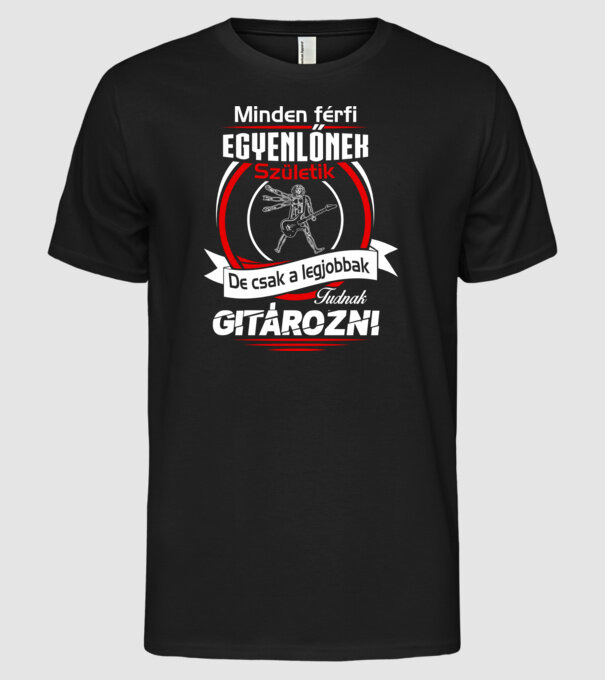  minta fekete pólón