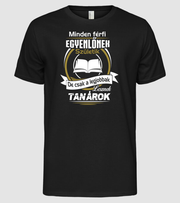  minta fekete pólón