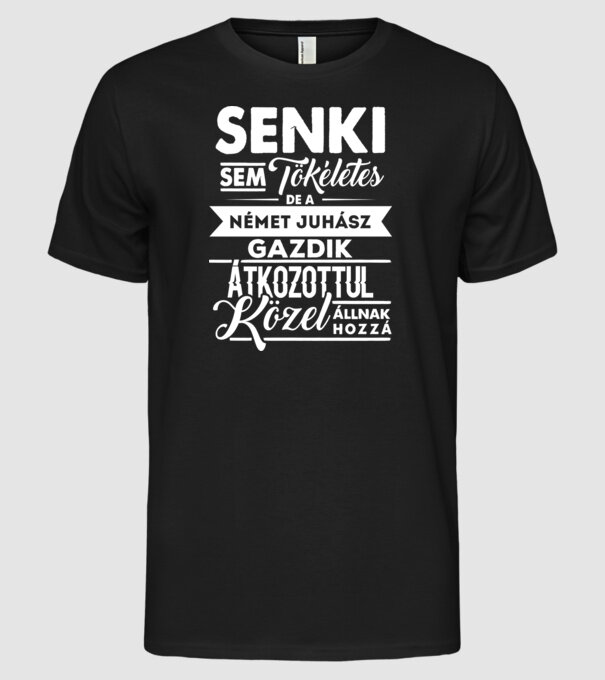  minta fekete pólón