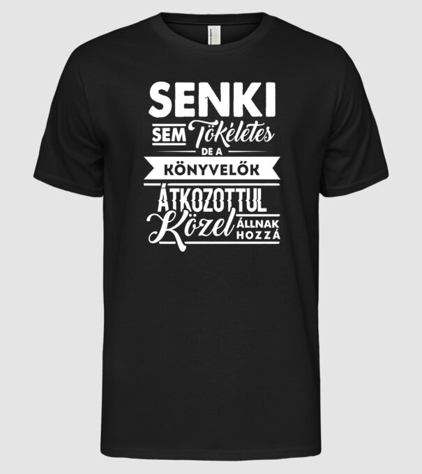  minta fekete pólón