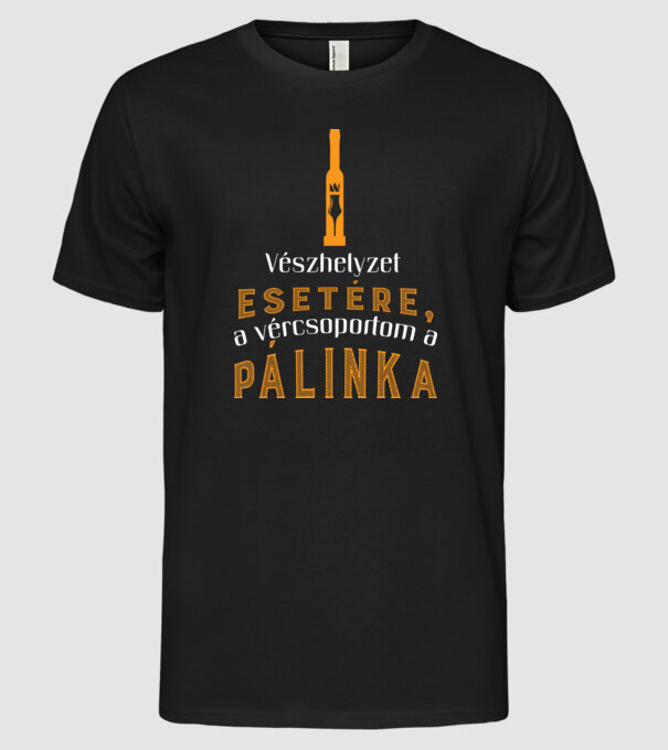  minta fekete pólón
