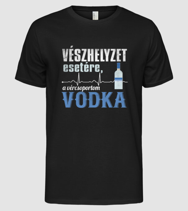  minta fekete pólón