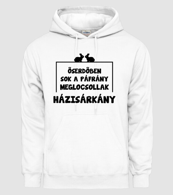  minta fehér pólón