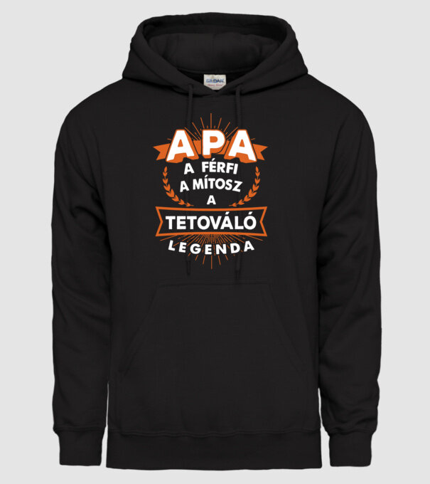  minta fekete pólón