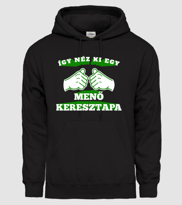  minta fekete pólón