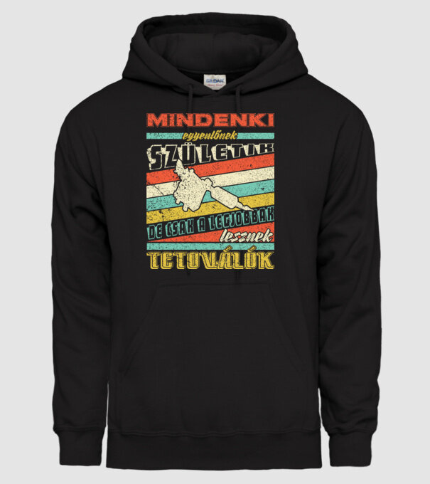  minta fekete pólón
