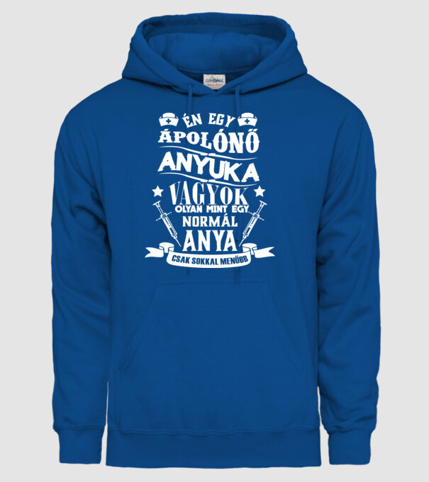  minta királykék pólón