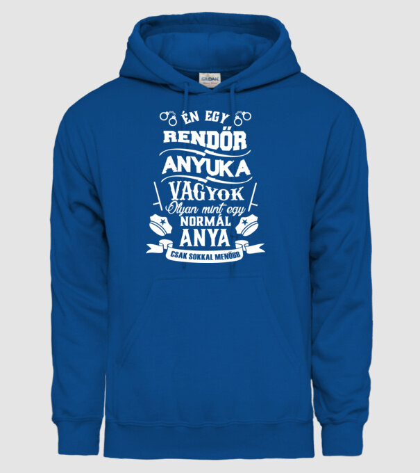  minta királykék pólón