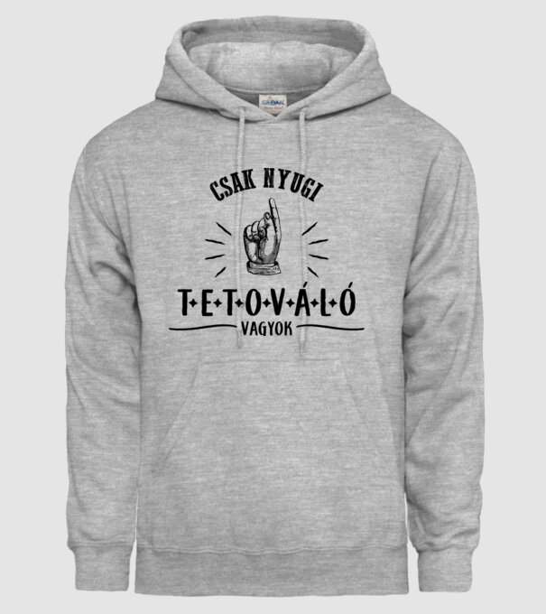  minta szürke pólón