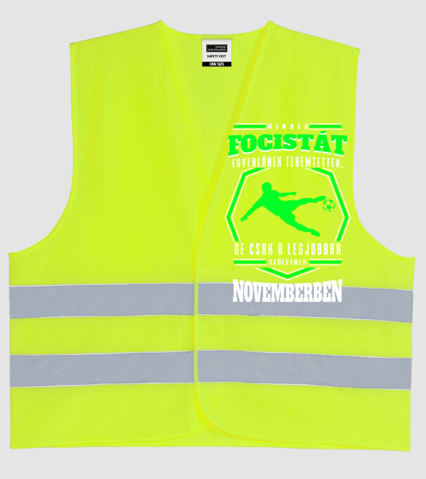  minta neonsárga pólón