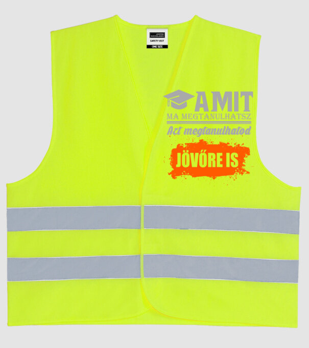 minta neonsárga pólón