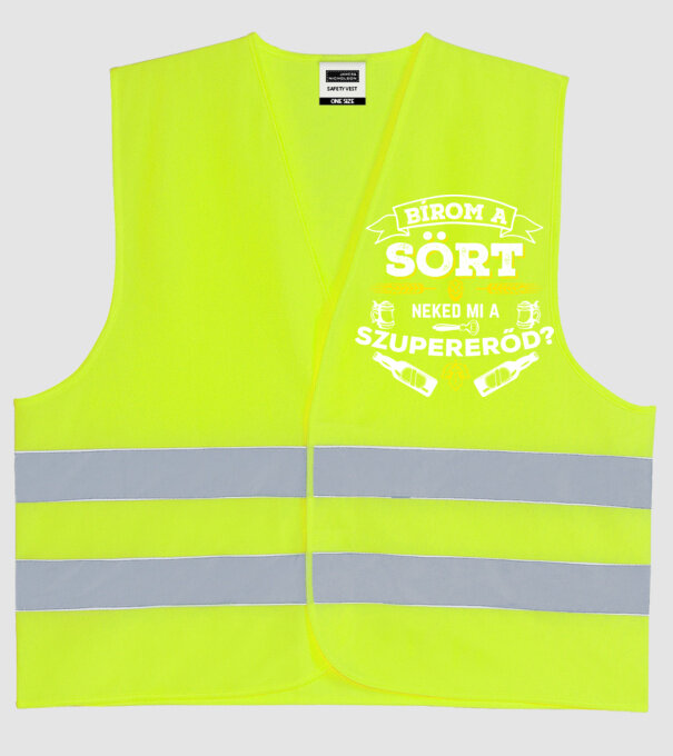  minta neonsárga pólón