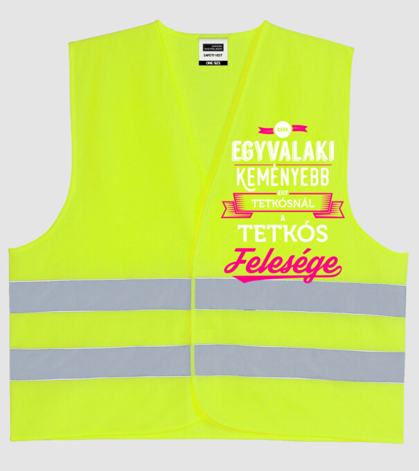  minta neonsárga pólón