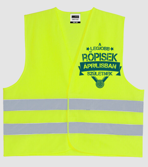  minta neonsárga pólón