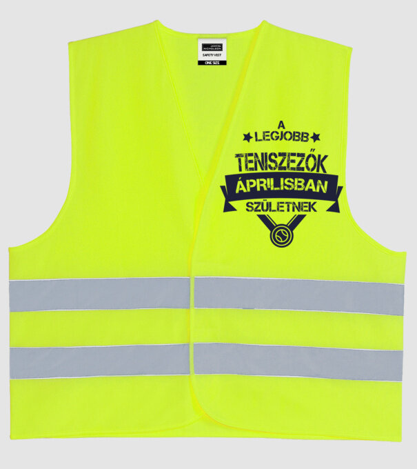  minta neonsárga pólón