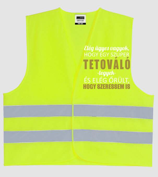  minta neonsárga pólón