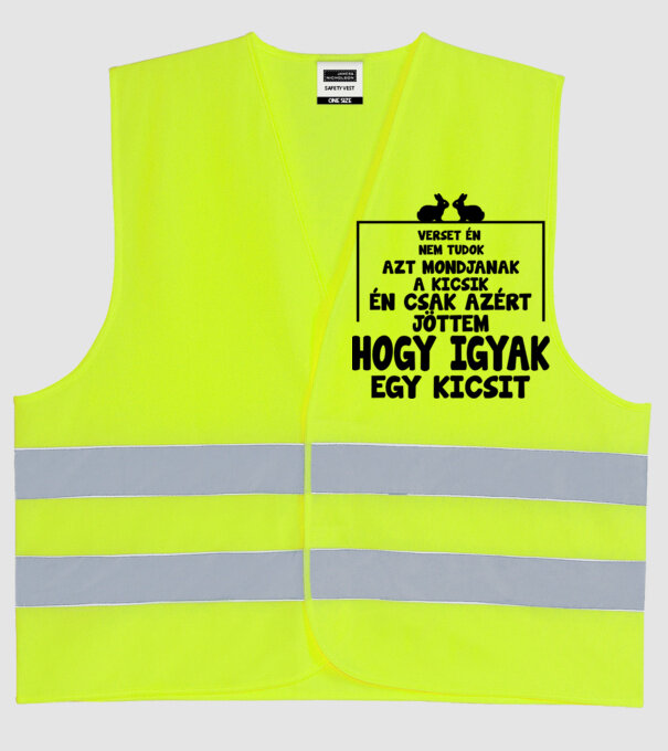  minta neonsárga pólón