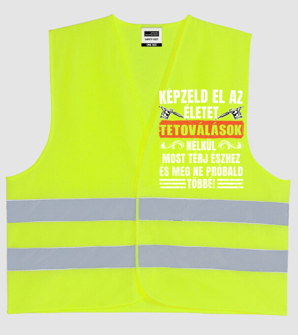  minta neonsárga pólón