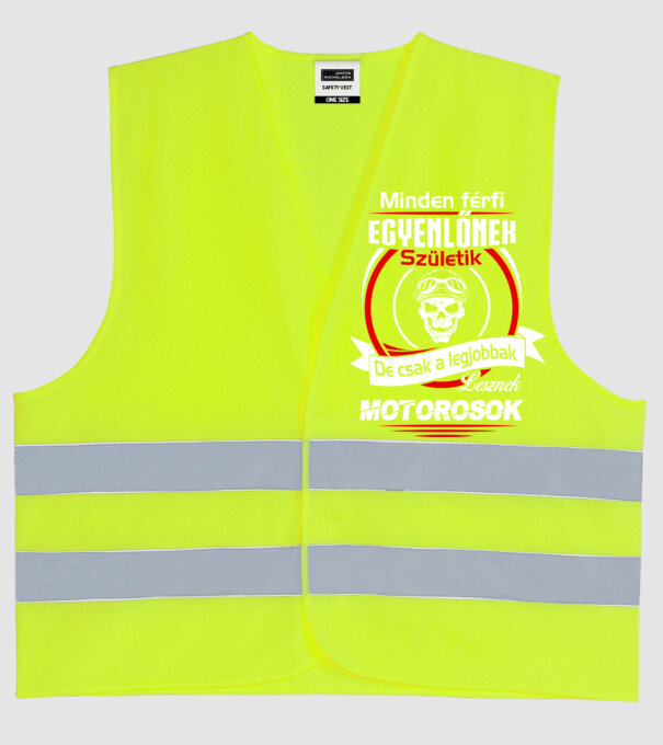  minta neonsárga pólón