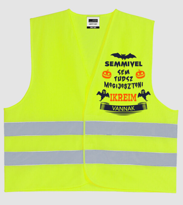  minta neonsárga pólón