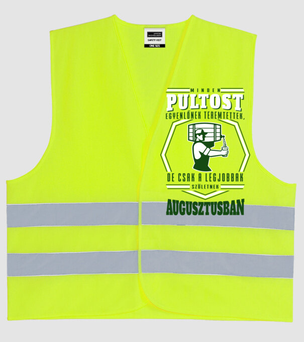  minta neonsárga pólón