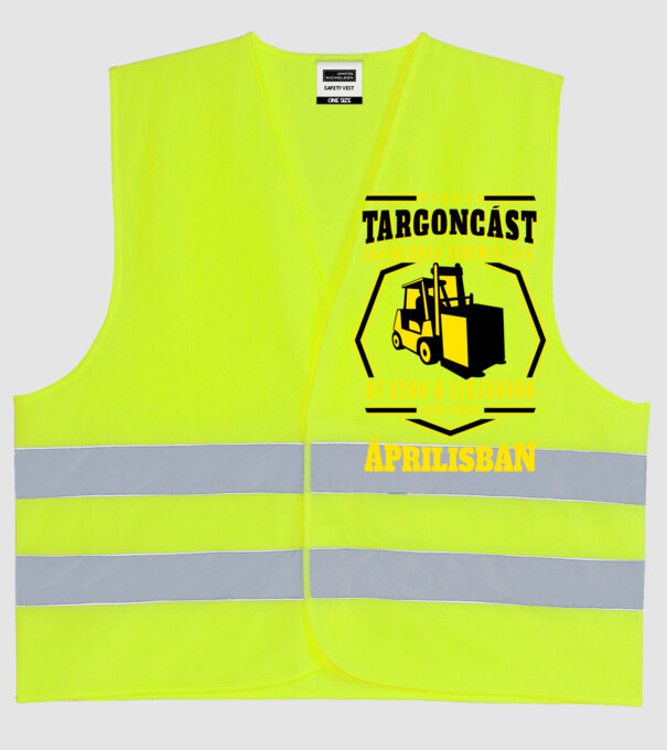  minta neonsárga pólón