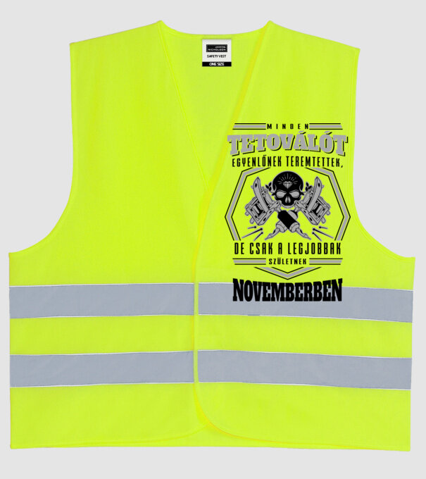  minta neonsárga pólón