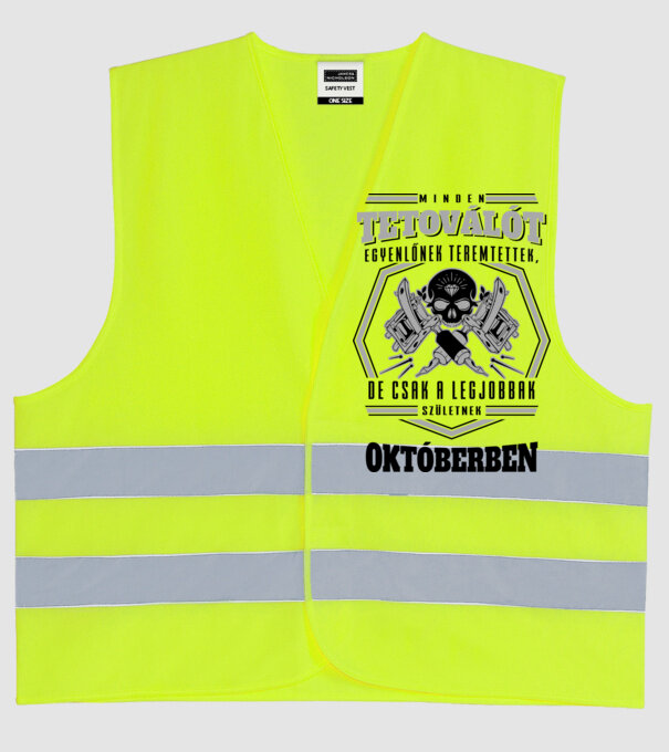  minta neonsárga pólón