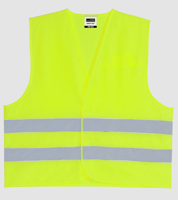  minta neonsárga pólón