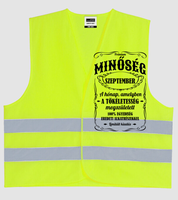  minta neonsárga pólón