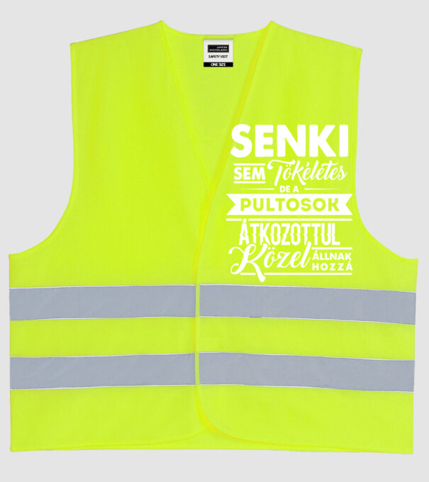  minta neonsárga pólón