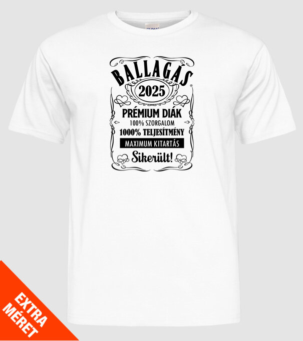  minta fehér pólón