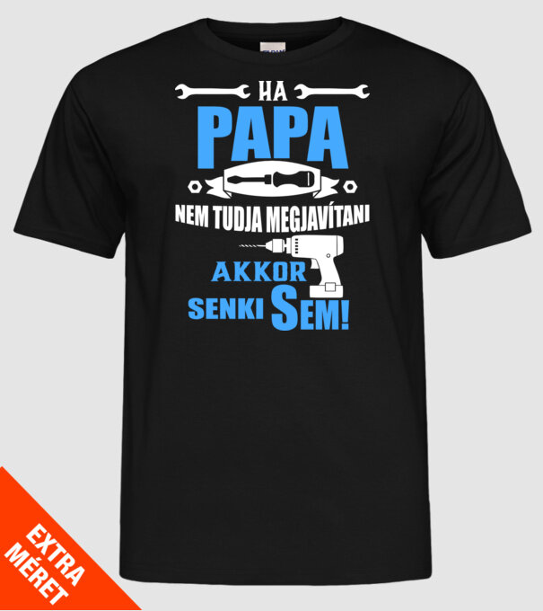  minta fekete pólón