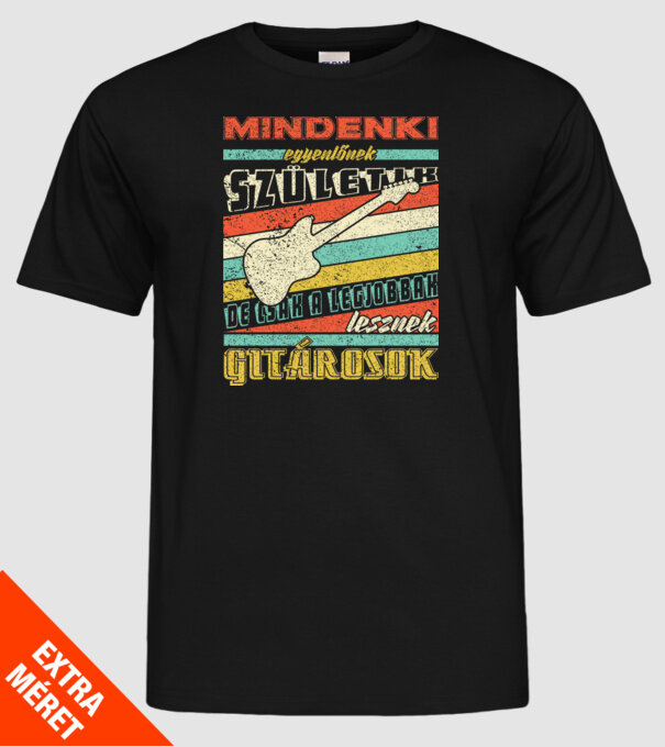  minta fekete pólón