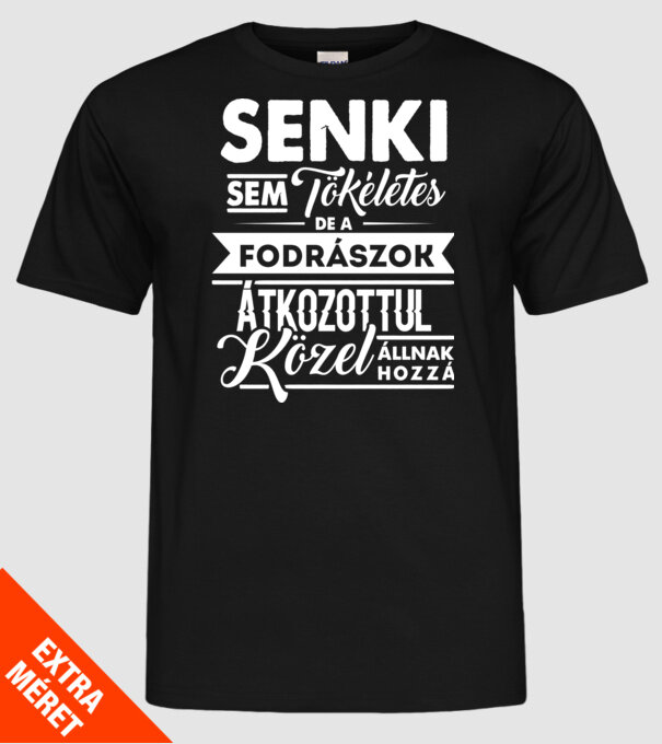  minta fekete pólón
