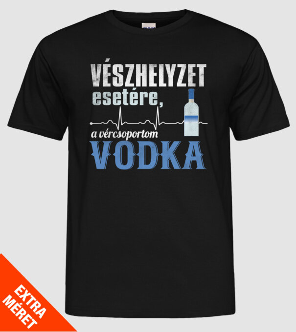  minta fekete pólón