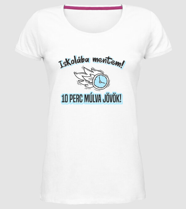  minta fehér pólón
