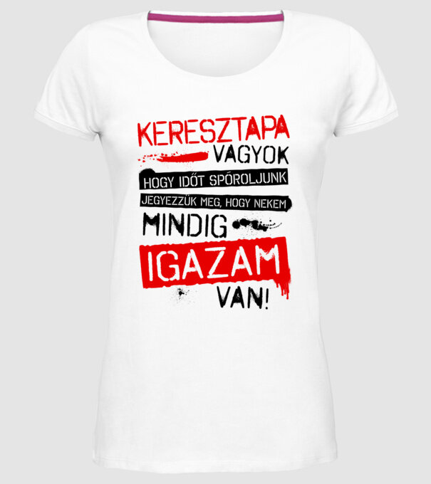  minta fehér pólón