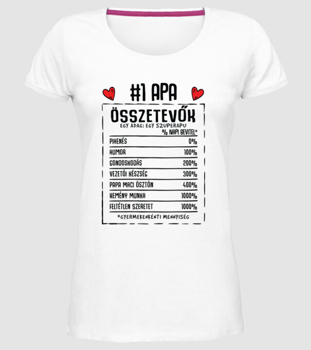  minta fehér pólón