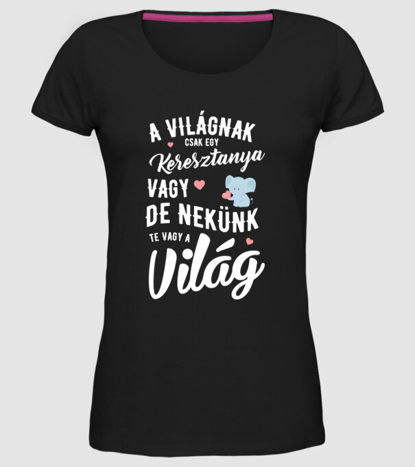  minta fekete pólón