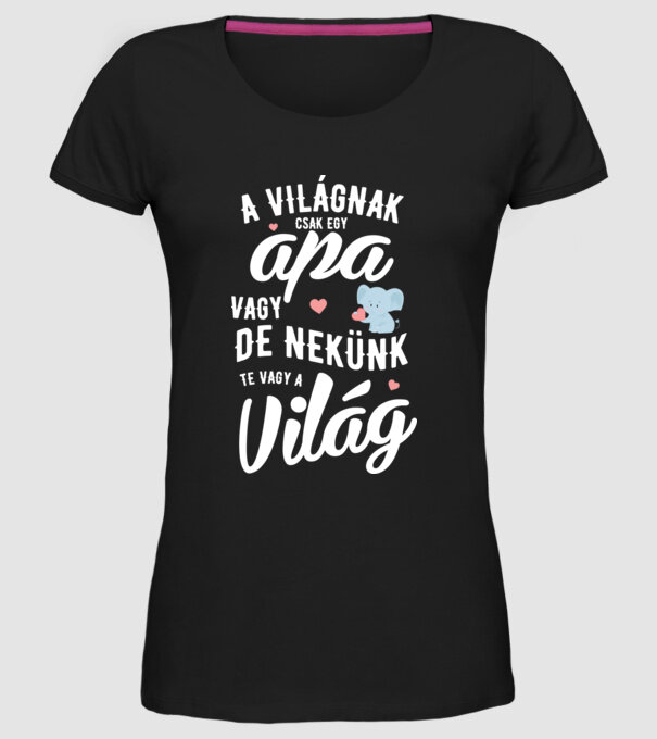  minta fekete pólón