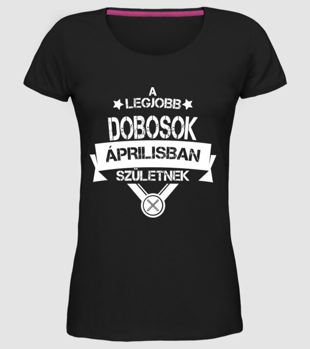  minta fekete pólón