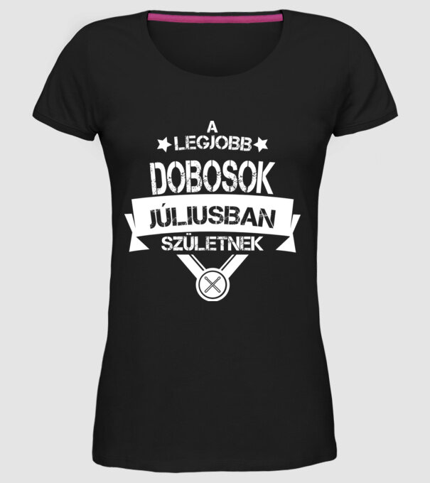  minta fekete pólón