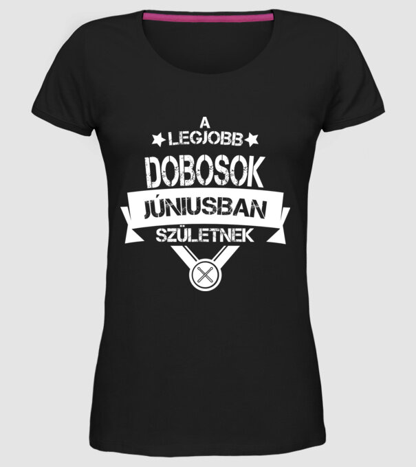  minta fekete pólón
