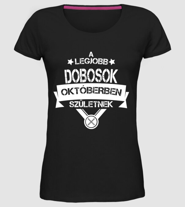  minta fekete pólón