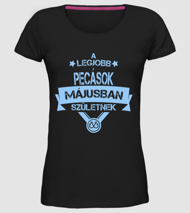  minta fekete pólón