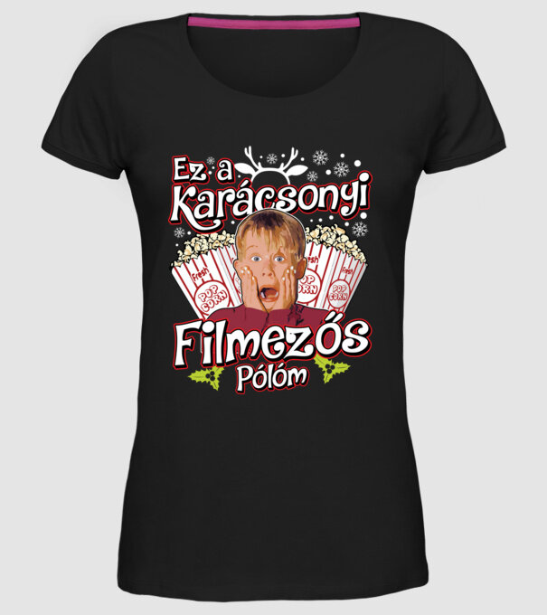  minta fekete pólón