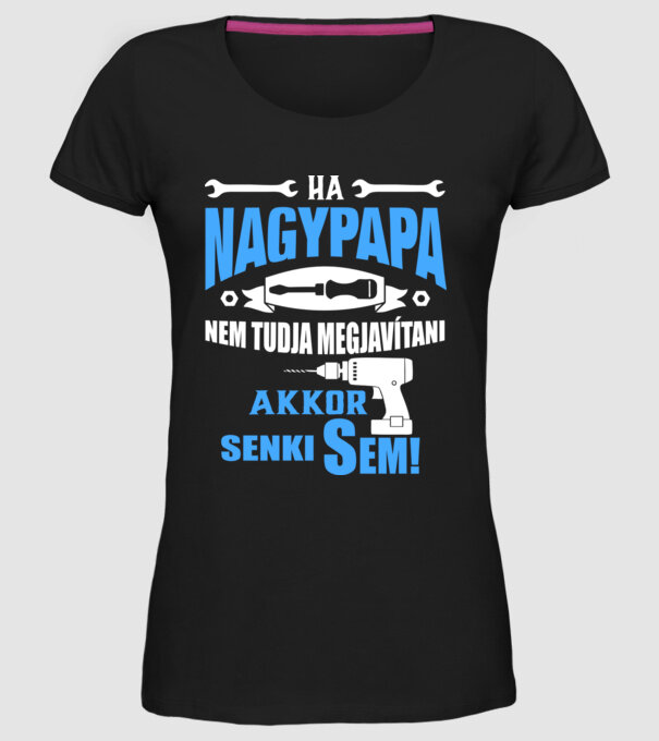  minta fekete pólón